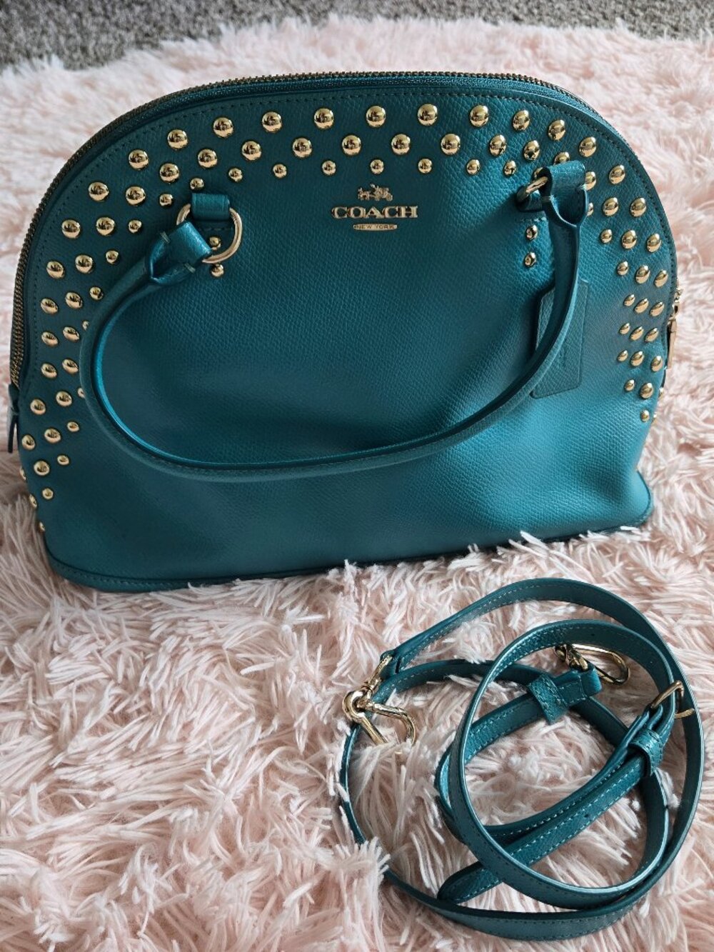 Coach Leather Handbag